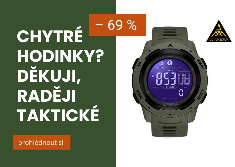 Taktický, turistický batoh Superator.