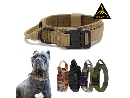 Taktický nylonový obojek využití