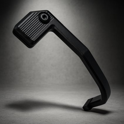 AR-15 prodlužovací páčka záchytu závěru – ocelová rozšířená páka (extended bolt catch paddle)  | skladem v ČR | rychlé odeslání | montáž na stávající bolt catch bez trvalých úprav |