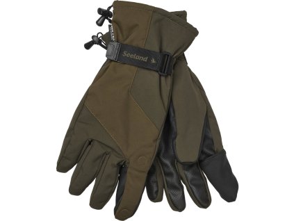 Rukavice Seeland Trigger Fold-Back, barva: zelená, velikost: XL/XXL