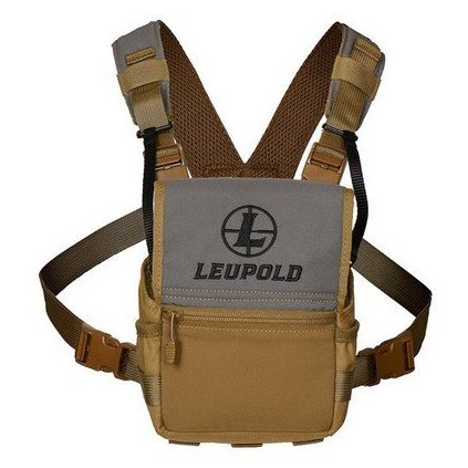 Pouzdro na dalekohled Leupold, PRO Guide Bino Harness 2, hnědo šedé