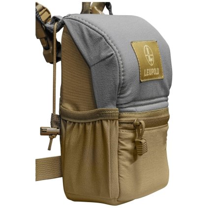 Pouzdro na dalekohled Leupold, PRO Guide Bino Harness, hnědo šedé