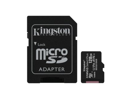 Paměťová karta KINGSTON, microSDHC CANVAS Plus MC100MB/85MBs