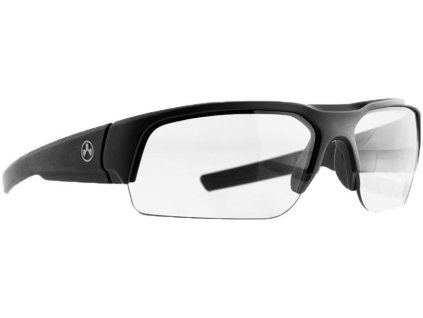 Střelecké brýle Magpul, Helix Eyewear, černé obroučky a čirá skla
