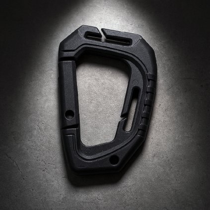 tTaktická karabina MOLLE (ABS) D-ring klip na výstroj.