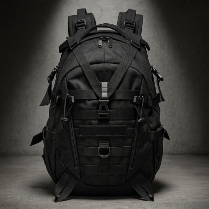 Taktický batoh 35 l – voděodolný MOLLE / EDC & turistika