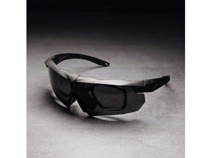 Taktické ochranné brýle 3 zorníky