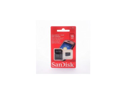 SD KARTA 16GB micro s adapterem