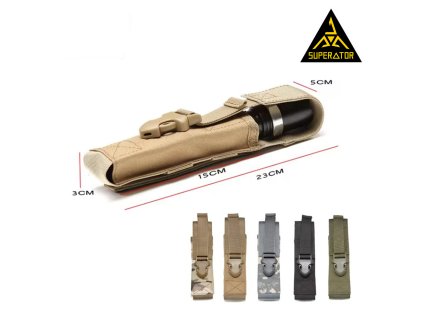 Pouzdro na nůž / svítilnu 1000D – MOLLE rozměry