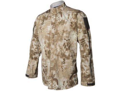 Košile VERTX Kryptek, Gunfighter, s dlouhým rukávem, barva: Kryptek Nomad Camo, vel.: L