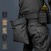 Odhazovák na pistolové i puškové zásobníky (AR/AK) MOLLE, velký 500D nylon cerny