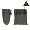 Odhazovák na pistolové i puškové zásobníky (AR/AK) MOLLE, velký 500D nylon zboku