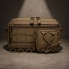 MOLLE EDC kapsa na opasek 22×12×5 cm khaki