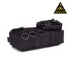 MOLLE EDC kapsa na opasek 22×12×5 cm zespodu