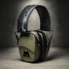 Střelecká sluchátka Ulfhednar Earmuff – pasivní chrániče sluchu 28 dB, zeleno-černé