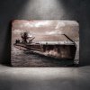 Retro plechová cedule ponorka U-96 Das Boot, Return to Castle Wolfenstein, WW2 30×20 cm