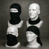 Kukla ninja – prodyšná termo balaclava, UNI velikost, způsoby nošení