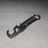 Multifunkční paracord klíčenka s karabinou