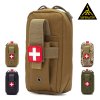IFAK pouzdro první pomoci 19×9×6 cm khaki třičtvrtě