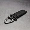 Taktická karabina s nylonovým páskem na suchý zip – klíčenka na opasek/MOLLE (do 55 mm)  MOLLE / suchý zip / EDC