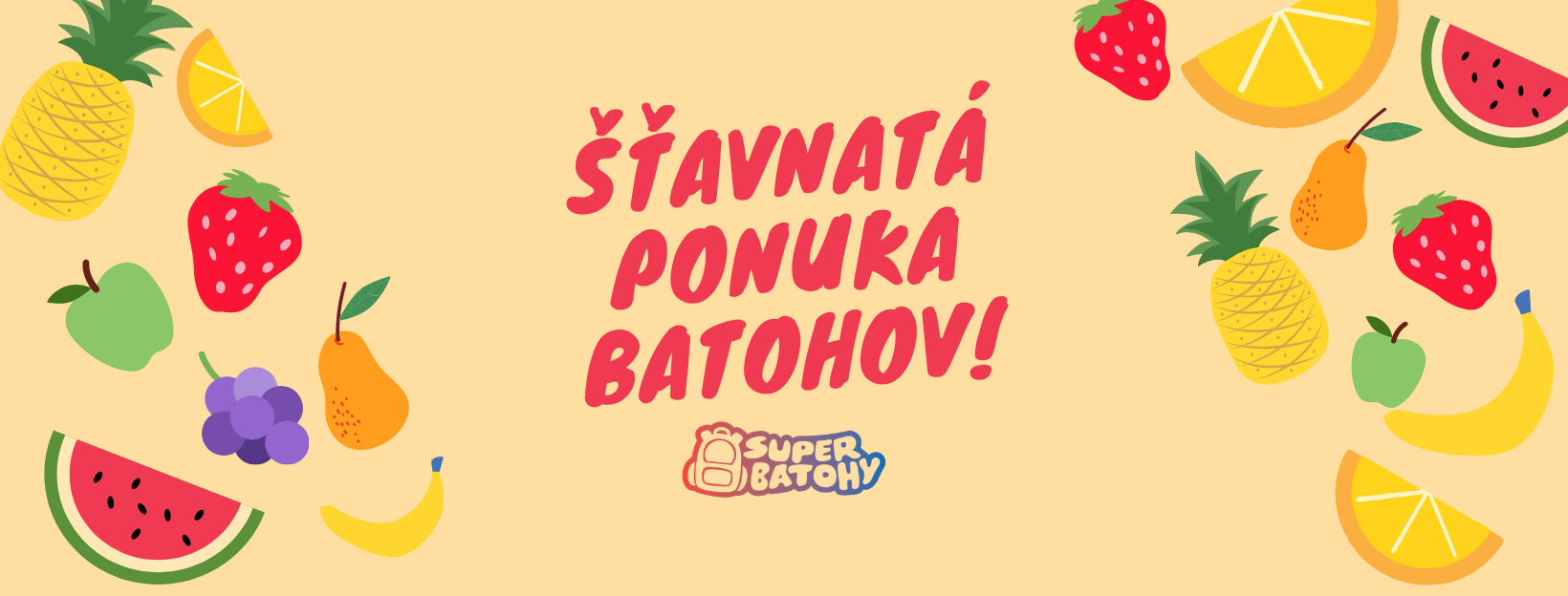 Šťavnatá ponuka batohov