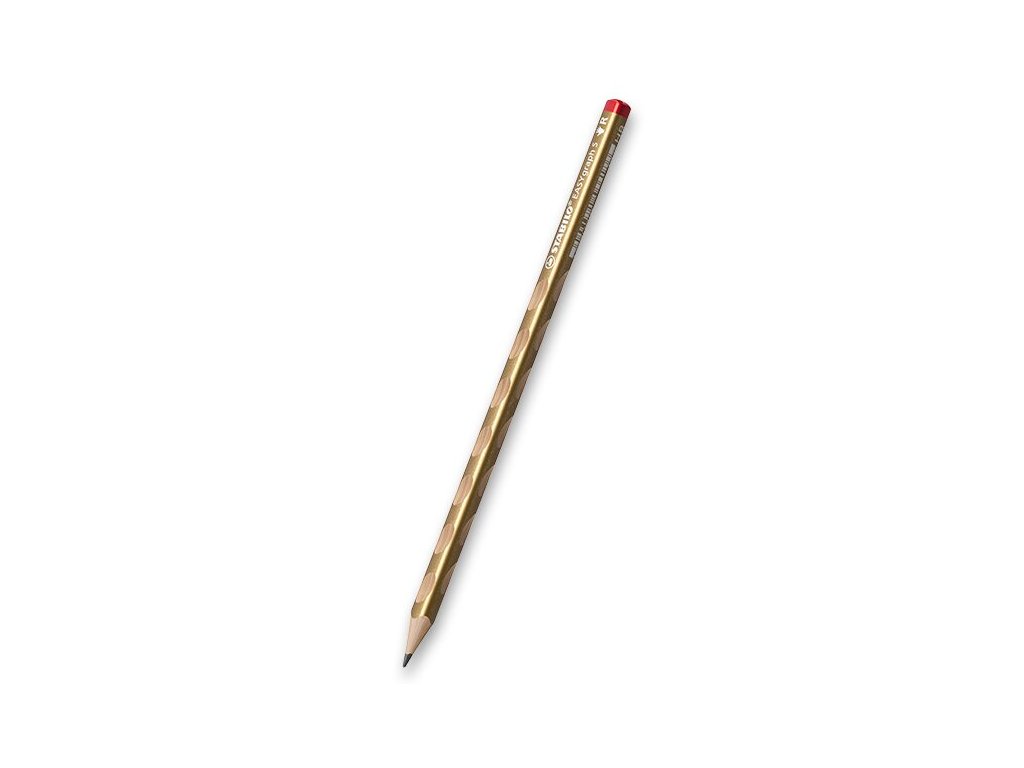 Tužka Stabilo Easygraph S Metallic pro praváky, výběr barev pravák, zlatá