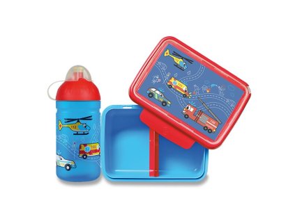 Set Zdravá lahev 0,5 l a Zdravá sváča Záchranáři