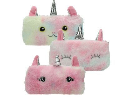 Púzdro na perá plyš Unicorn 531227