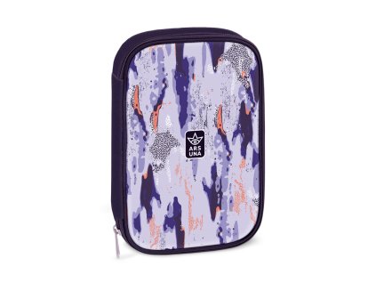 Peračník 1zip poschodový Camouflage ARS UNA