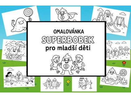 Omalovanka Superbobek mladsi 01