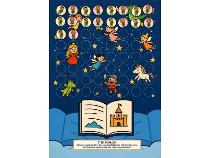 Prakticke samolepky pro pravedlive stridani sourozencu spani 1