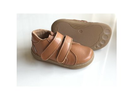 pegres skinny barefoot sbf60 celorocni boty hnede