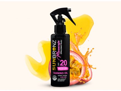 SB10220MA telovy bronz olej SPF20 150ml maracuja hmota