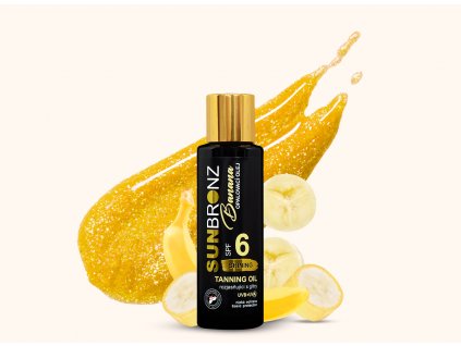 SB11106BA opalovaci rozjasnujici olej SPF6 banan 100ml hmota