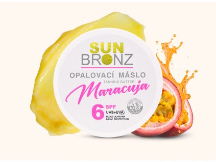 SB30206MA opalovaci maslo SPF6 maracuja 150ml hmota