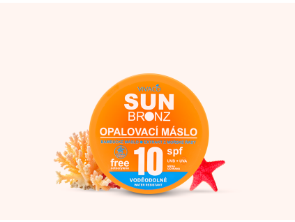 Sunbronz máslo octocrylene SPF 10