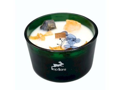 Sviečka s kryštáľom - Slnko