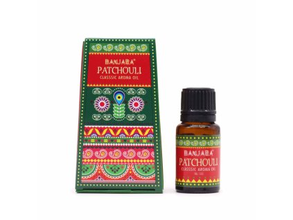 Banjara Indický Vonný Olej 10ml - Pačuli