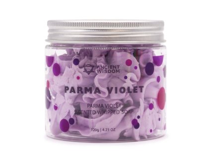 Šľahané Mydlo - Fialka 120g