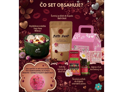 Z lásky pre ňu  💝 Ako darček od nás dostávate šumivú bombu do kúpeľa Mojito – černica a ružový grapefruit