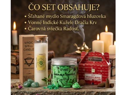 Rituál dračej sily a Smaragdu