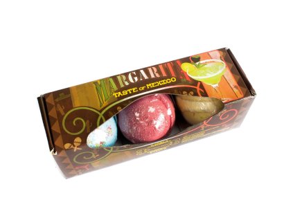 Sada 3 Šumivých Bômb do Kúpeľa - Margarita