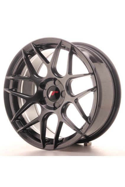 Disk Japan Racing JR18 17x8 ET35 5H Blank Hyper Black