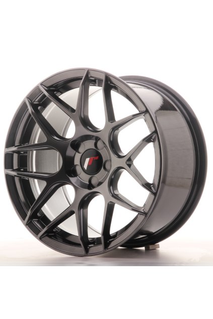 Disk Japan Racing JR18 17x9 ET20-35 5H Blank Hyper Blac