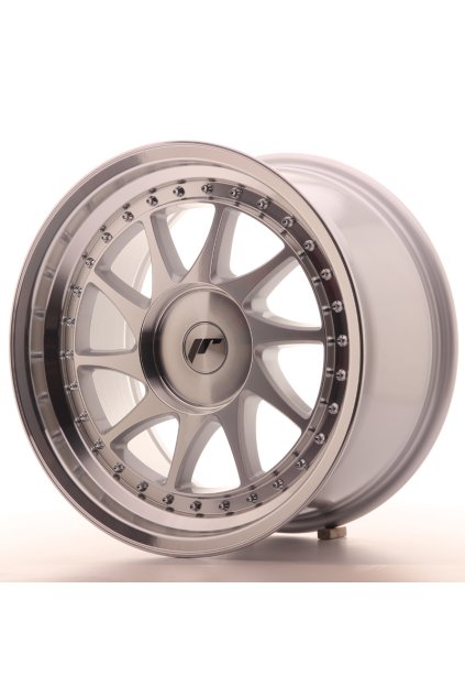 Disk Japan Racing JR26 17x9 ET20-35 Blank Mach Silver