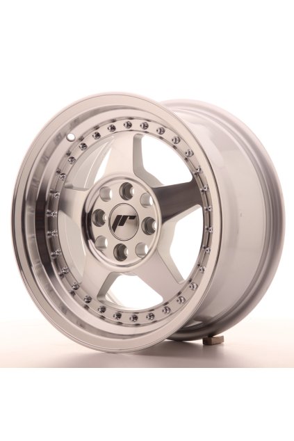 Disk Japan Racing JR6 15x7 ET35 4x100 Machined Silver