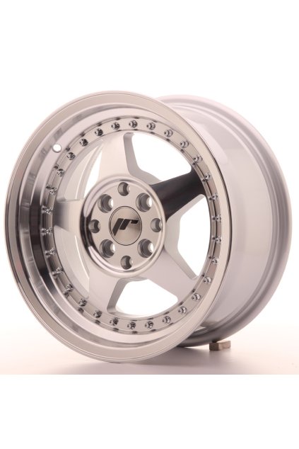 Disk Japan Racing JR6 15x7 ET25 4x100/108 Mach Silver