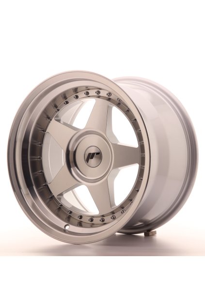 Disk Japan Racing JR6 17x10 ET20 Blank Mach Silver