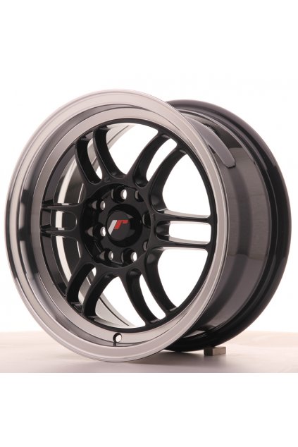 Disk Japan Racing JR7 15x7 ET38 4x100/114 Gloss Black