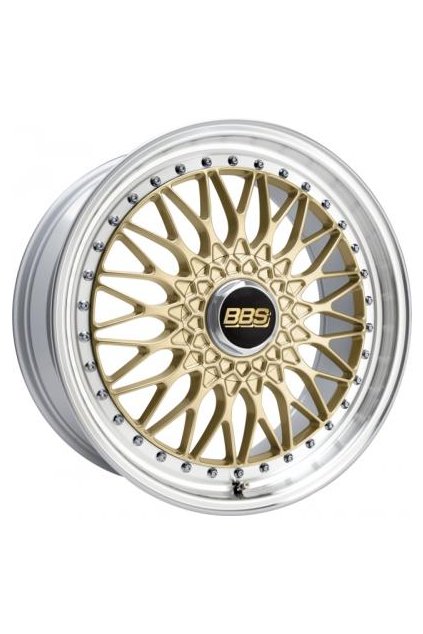 Disk BBS Super RS 8.5x19 ET48 5x112 gold/Felge diagedr.
